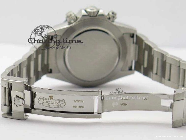 AAA Replica Watches Blue On Bracelet 116520 A SS Daytona Edition JF Dial 3944 Best QuickDry 1227